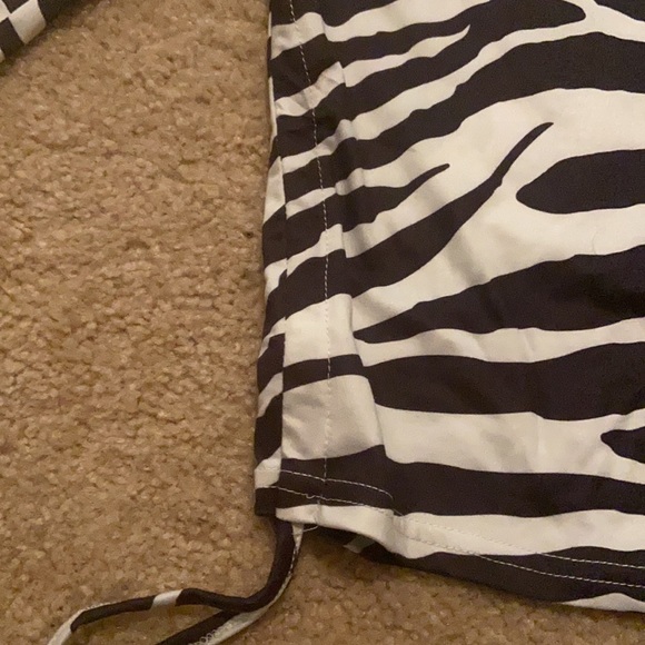 shein zebra sinch shirt - Picture 3 of 3